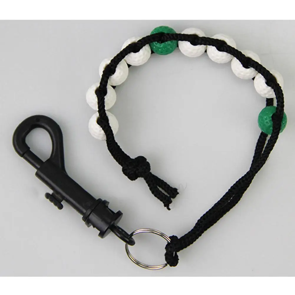 

Golf Stroke Score Counter Plastic Golf Ball Beads Putt Counter Counting Tool Training Accessories Training Aids Hot Sale