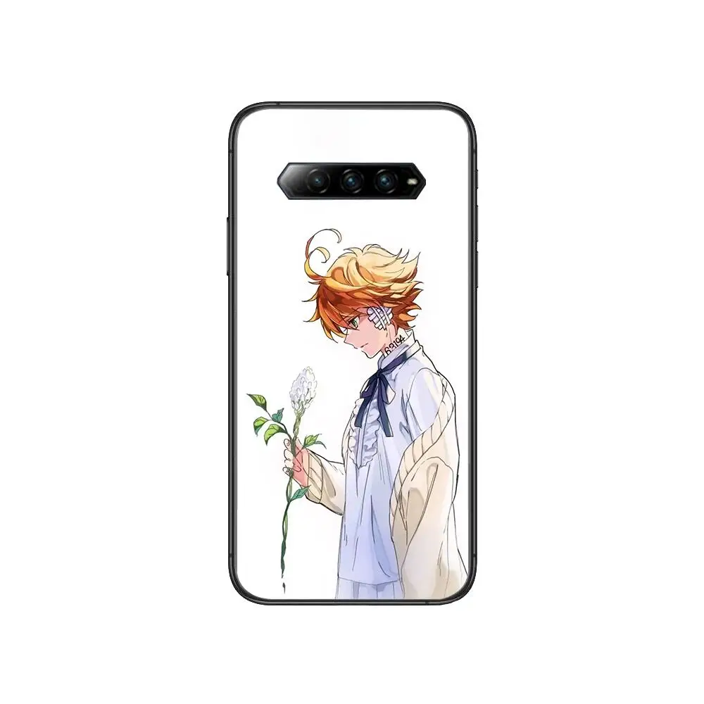 

The Promised Neverland Anime Phone Case For xiaomi Black Shark 2 3 3s 4 Pro Helo Black Cover Silicone Back Prett