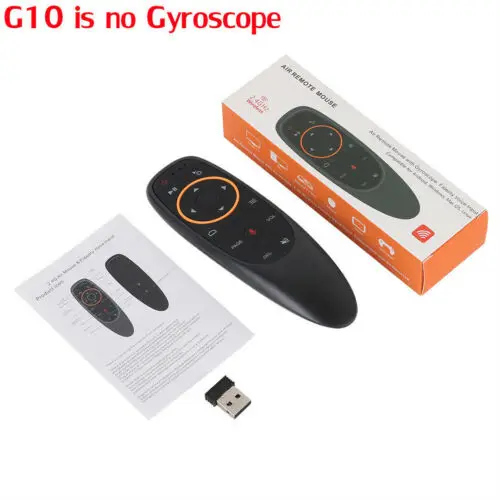 Новое поступление VONTAR G10 голосовое дистанционное управление 2,4 г беспроводной Air mouse Микрофон гироскоп ИК Горячая Распродажа