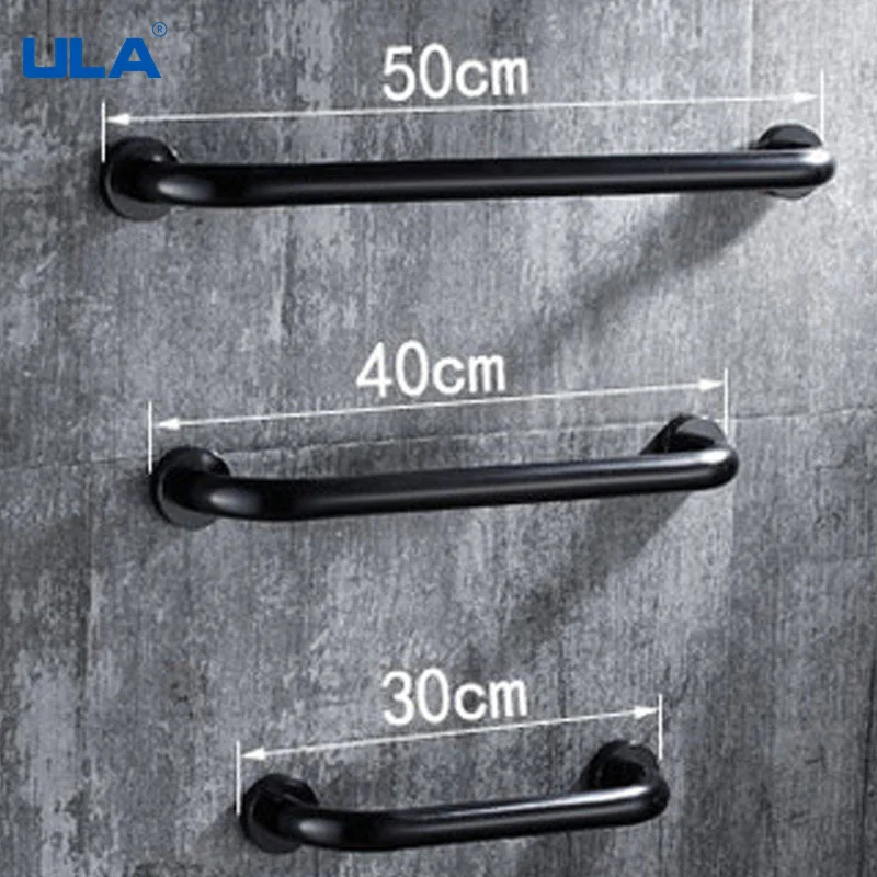 Космическая алюминиевая ручка для ванны безопасная душа поручня настенная