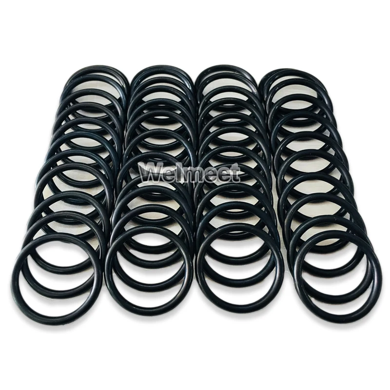 Маслостойкое уплотнительное кольцо из бутадиенового каучука 10 шт. диаметр