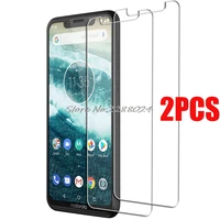 2pcs for motorola one power tempered glass protective on motorola p30 note play xt1941 4 screen protector glass film cover