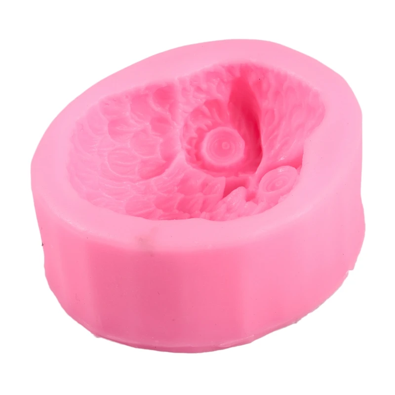 Силиконовая форма для торта/мыла в форме Совы (случайный цвет)| |