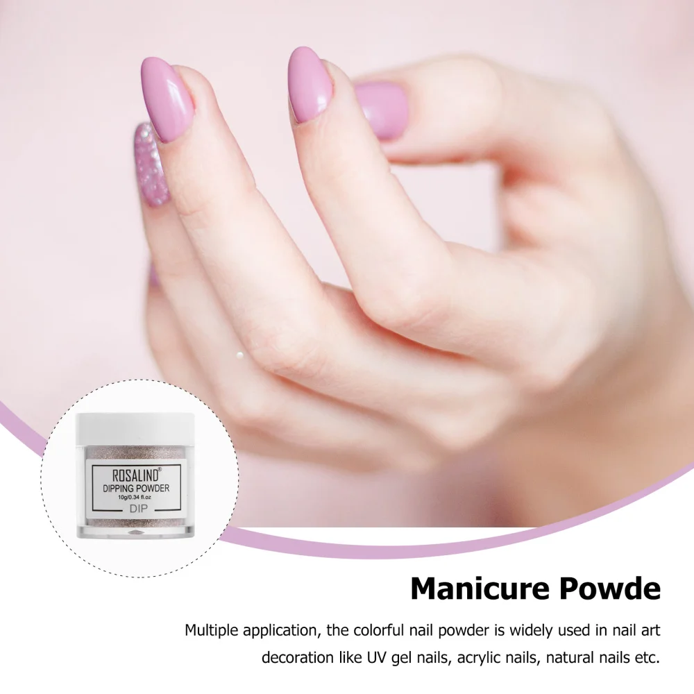 

12pcs Colorful Manicure Powder Glitter Nail Dipping Powder for Nail Shop Home