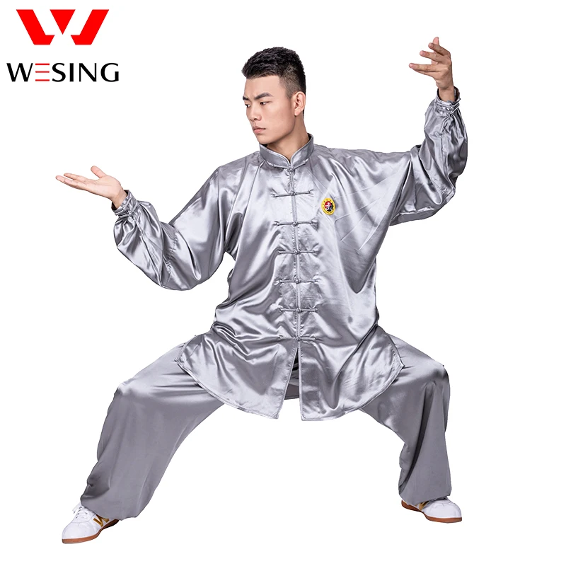 WESING форма тайцзи и боевым искусством Кунг-шелковая одежда Традиционный