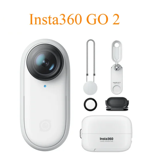 Insta360 go 2 Go 1080P Новая Экшн камера AI авторедактирование Hands free супер мини Спортивная