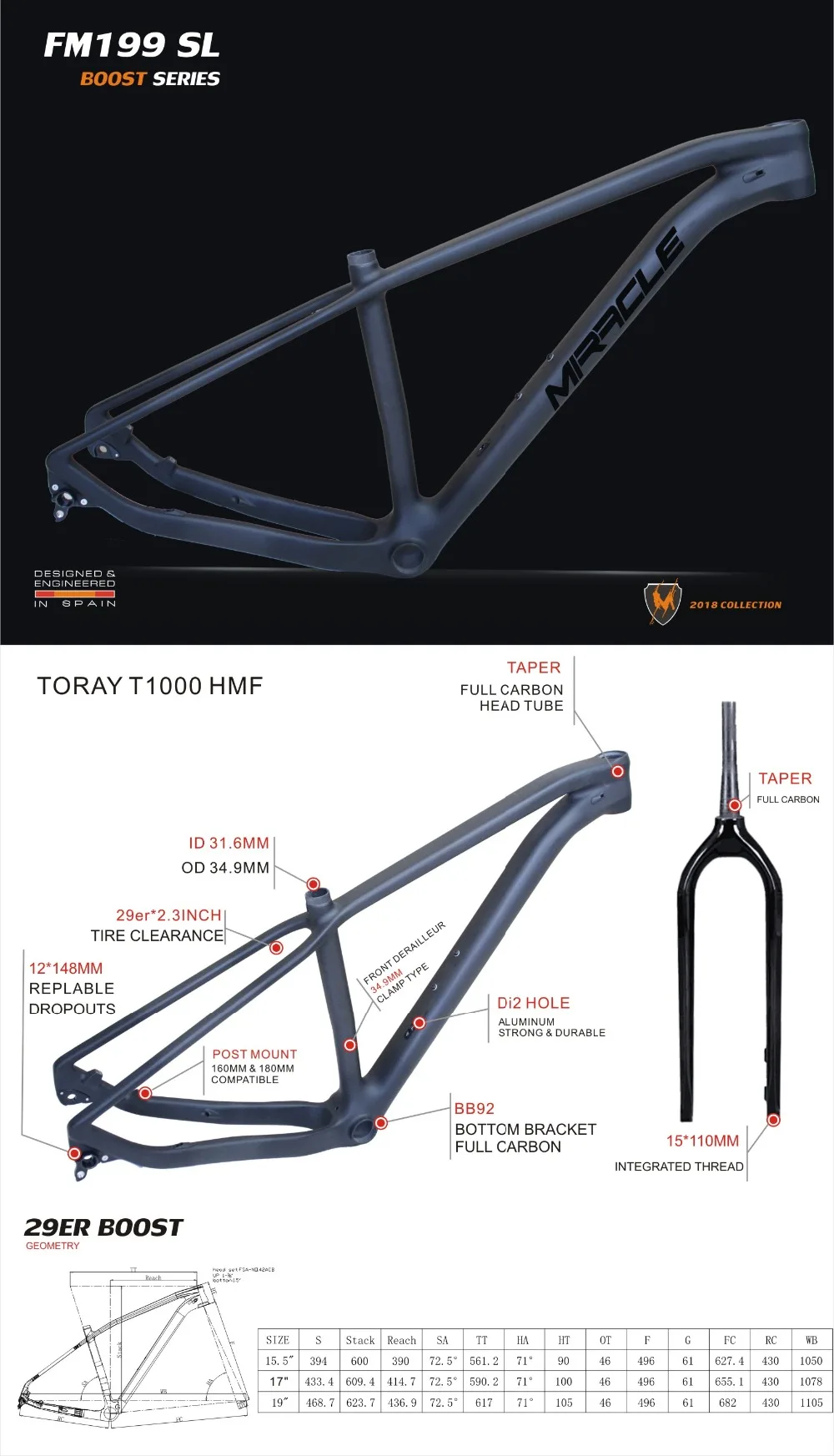 12*148 мм карбоновая 29er MTB велосипедная Рама, T1000 полностью углеродное волокно 29er Boost рама для горного велосипеда, MTB карбоновая рама 29er