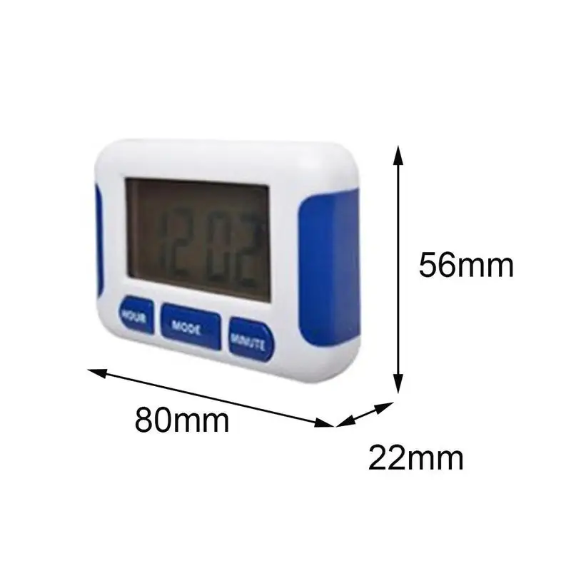 

Electronic Timer Large LCD Digital Kitchen Timer Clock Cooking Alarm Count Oven Loud Tools Home Time Accessories Countdown R5Z6