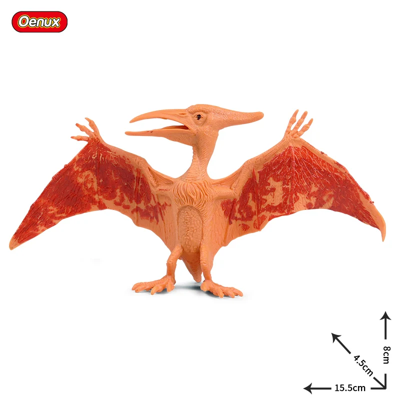 Dinosaur 12 Oenux достаринный Юрский динозавр Птерозавр модель фигурки птерозавры мир динозавров Парк Фигурки игрушки для детей - Цвет: Dinosaur 12