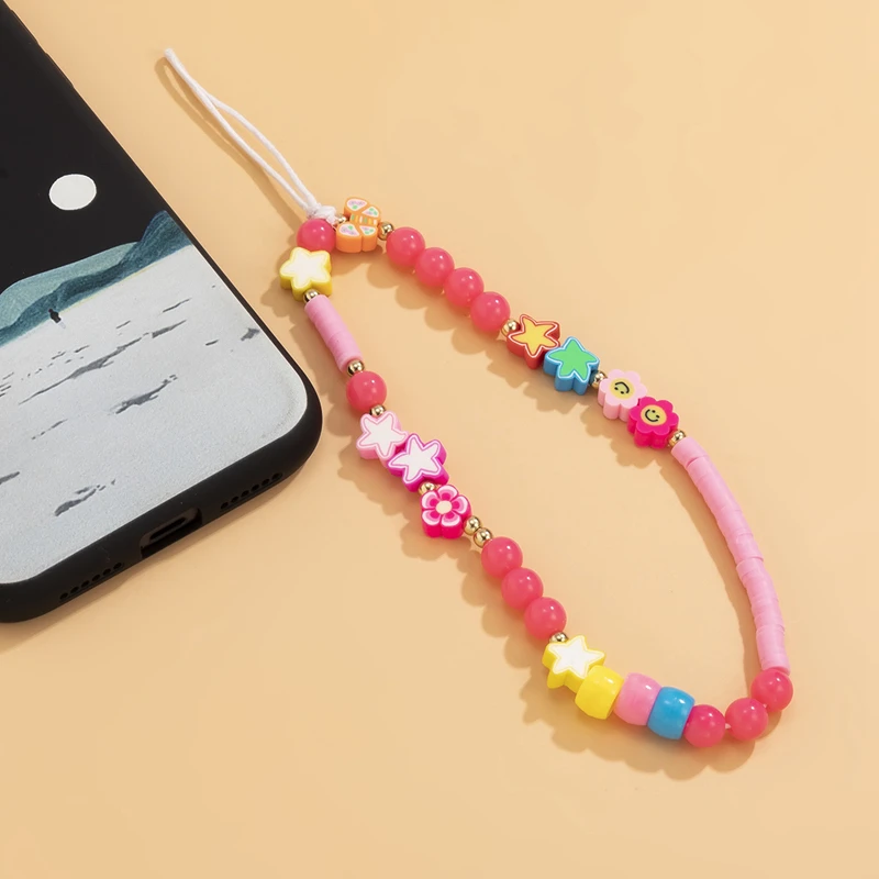 6 стилей ручной работы из бисера искусственный жемчуг Мягкая Керамика улыбка