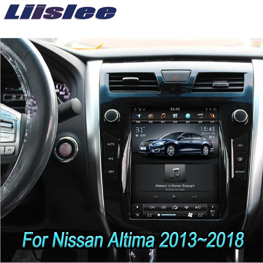 Liislee 2 din Android для Nissan Altima 2013 ~ 2018 большой экран Автомобильный мультимедийный плеер