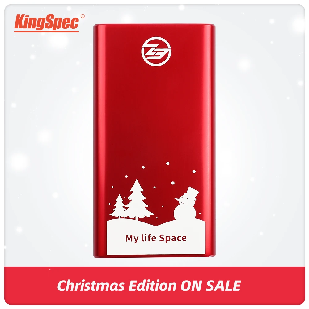 KingSpec портативный SSD Внешний жесткий диск 1 ТБ 120GB 240GB 512GB type-c USB 3,1 внешний SSD 1 ТБ HDD для портативных ПК на Рождество
