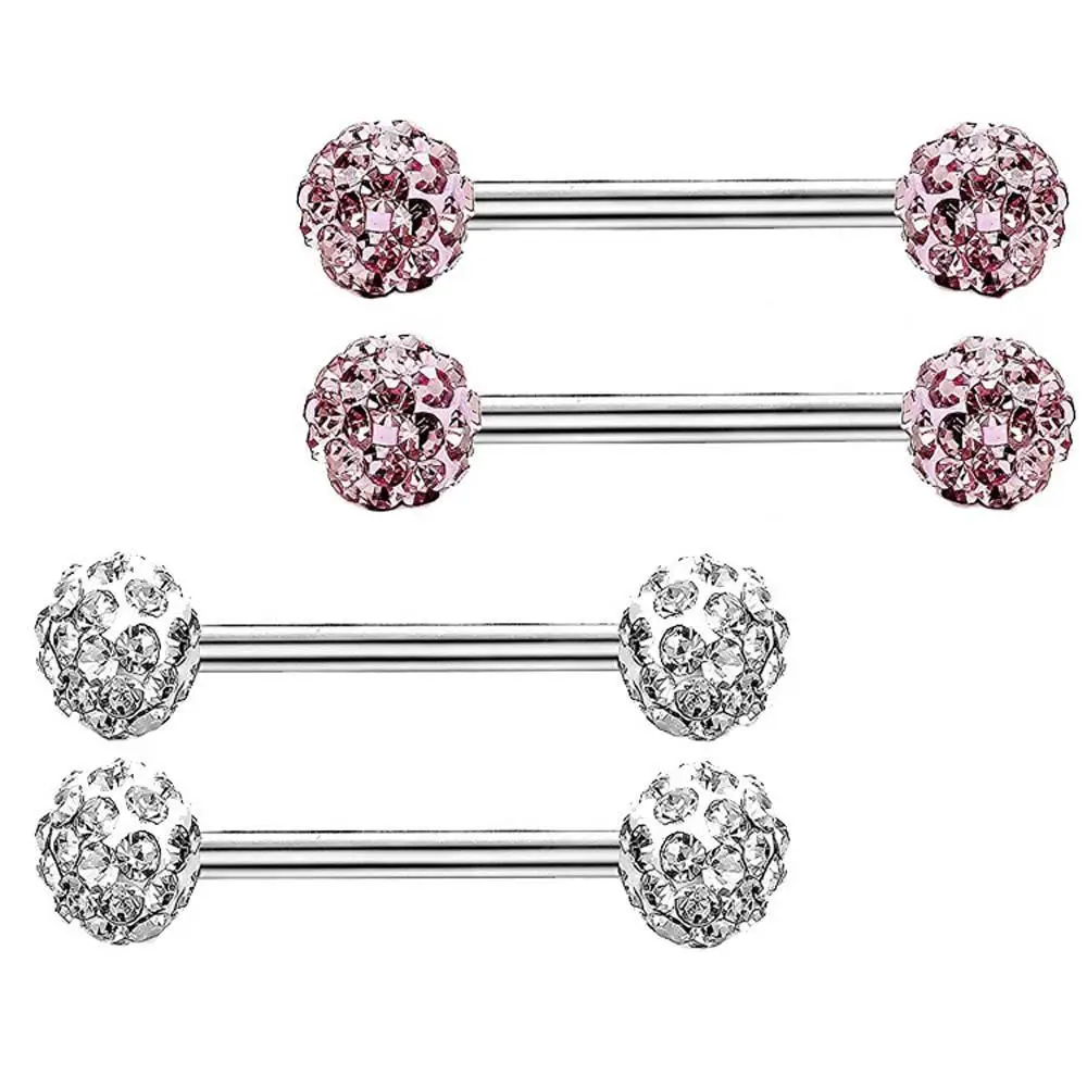 1 шт. кольцо-гвоздик из нержавеющей стали промышленные ушные штанги пирсинг для