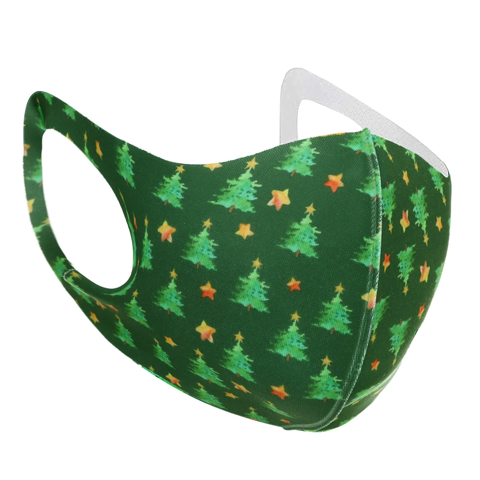 

1PC Adult Unisex Christmas Printed Face Masks Washable Protection Earloop Dustproof Reusable Protection Facemask Mascarilla 27*