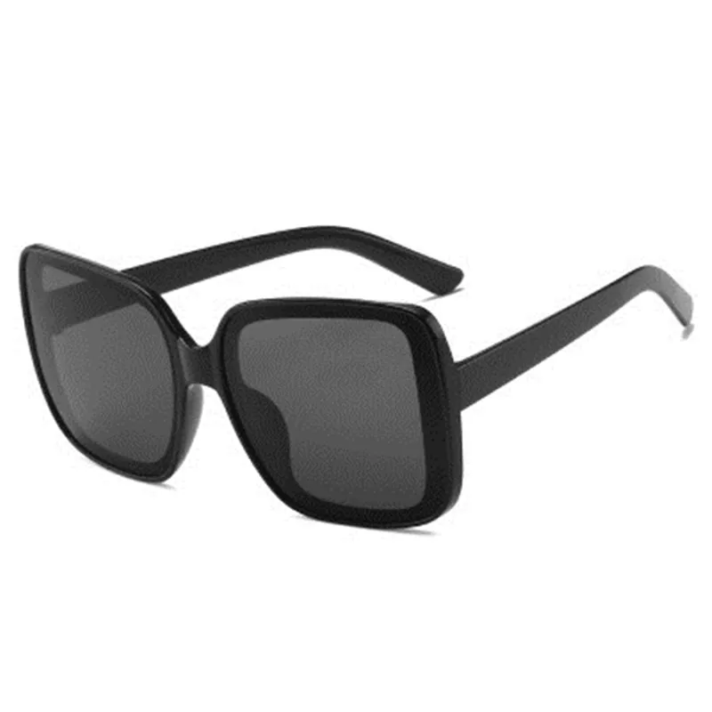 

European and American new fashion sunglasses men and women retro sunglasses street shot sunglasses big frame trend glasses