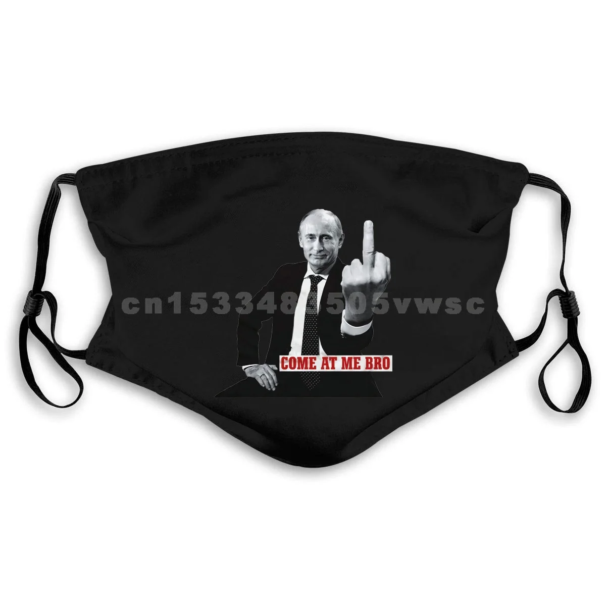 Путин Россия Забавные Маски с надписью Come at me Bro белые маски принтом OZ9496 крутая