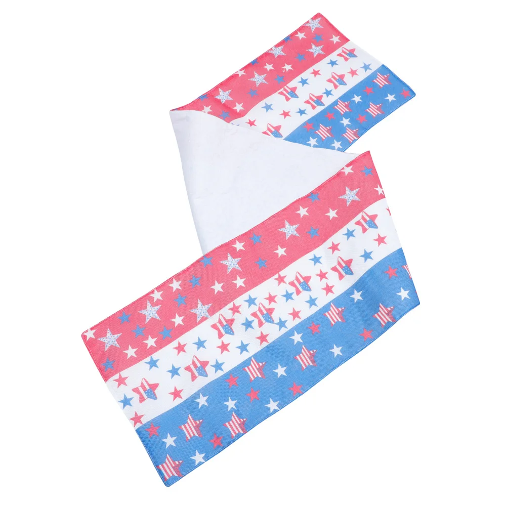 

1pc Festival Table Runner Independence Day Tablecloth Decor (Assorted Color)