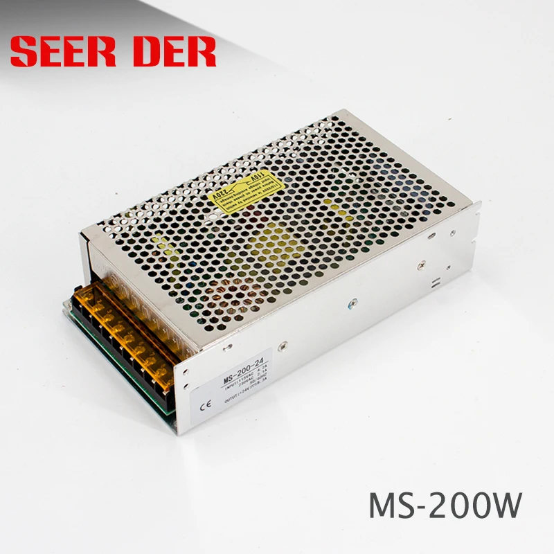 Мини-печатная плата 200 Вт 24 В 8 А с модулем питания MS-200-24 | Обустройство дома