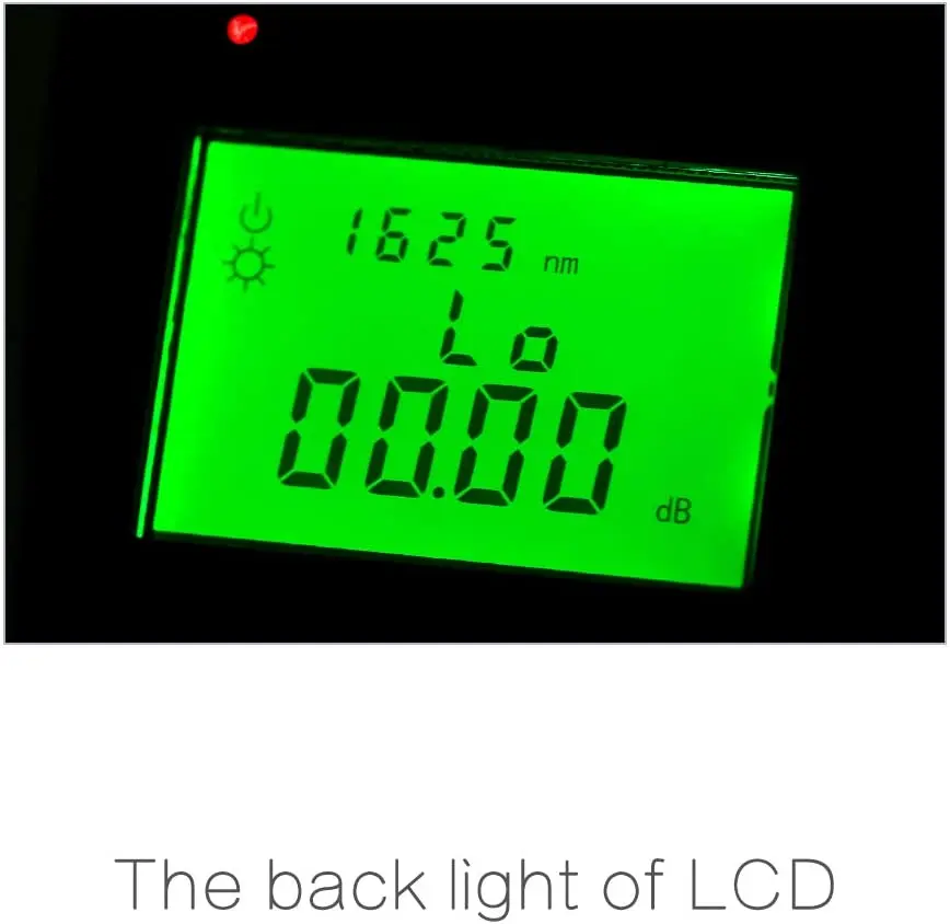 All-IN-ONE Fiber Cable Tester20 mw Optical power meter -70 to +10 dBm Light Power Red Light Source One Machine Orange