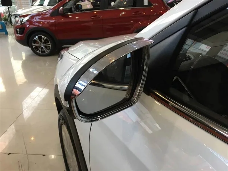 2 шт. карбоновые накладки на зеркало заднего вида для Hyundai Tucson 2015 2016 2017 2018