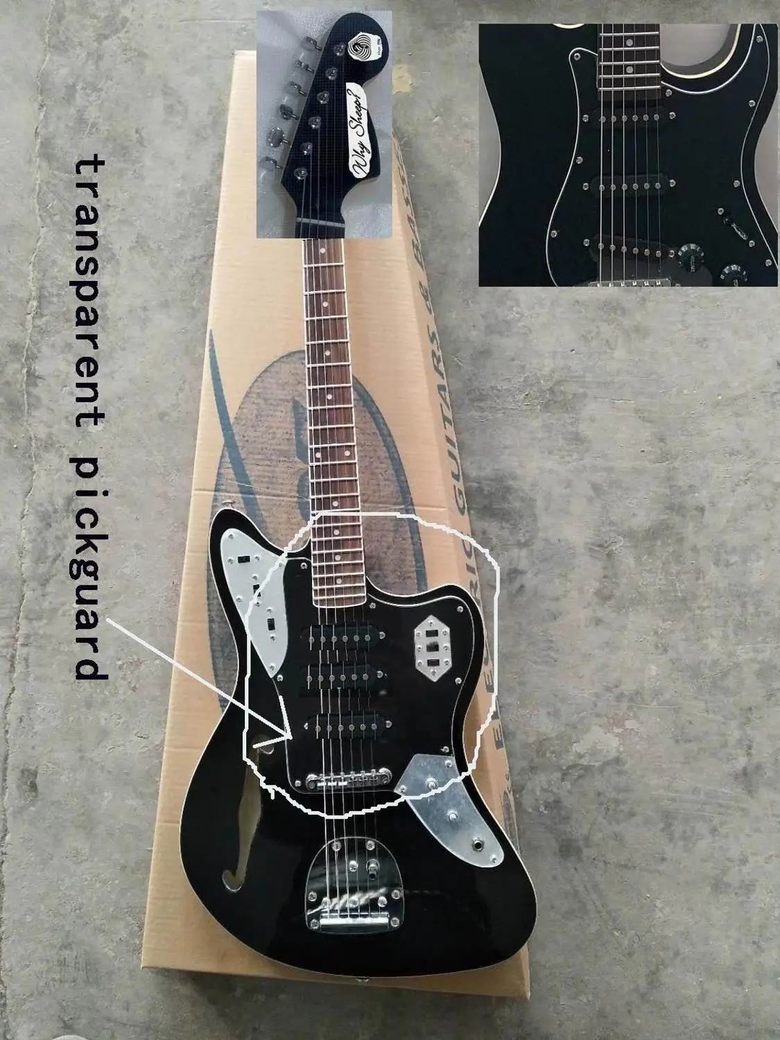 Под заказ гитара в черном цвете как на фото|Гитары| |