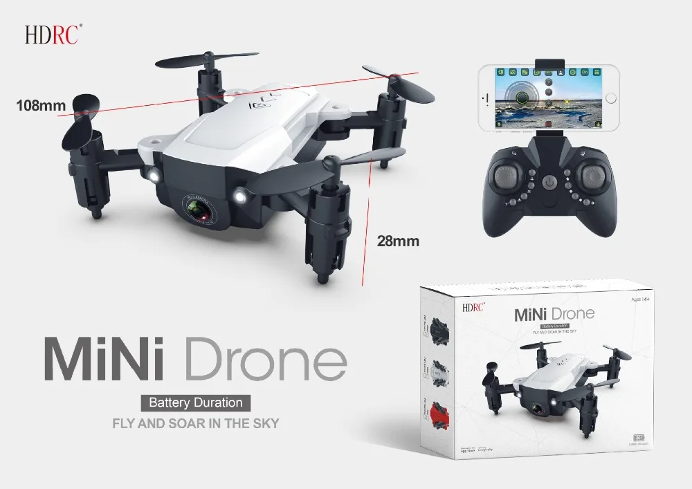 Дешевый складной мини-Дрон 4K HD широкоугольная камера антенна Wi-Fi fpv Квадрокоптер высота удерживает длительный срок службы батареи RC вертолет игрушки