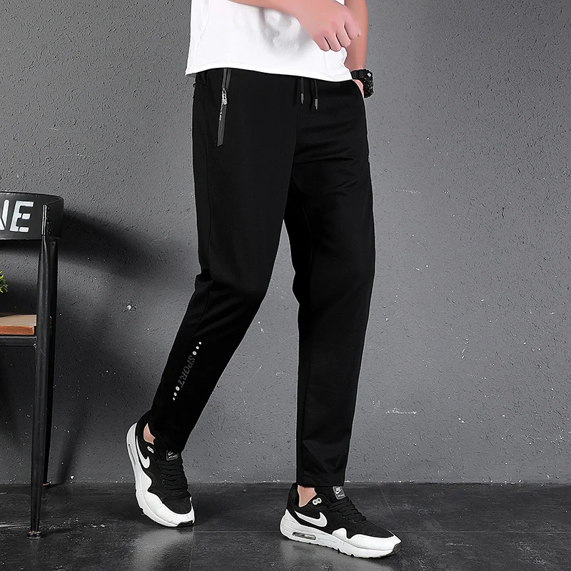 WWKK 2020 новые мужские беговые черные штаны для тренажерных залов Мужские фитнеса