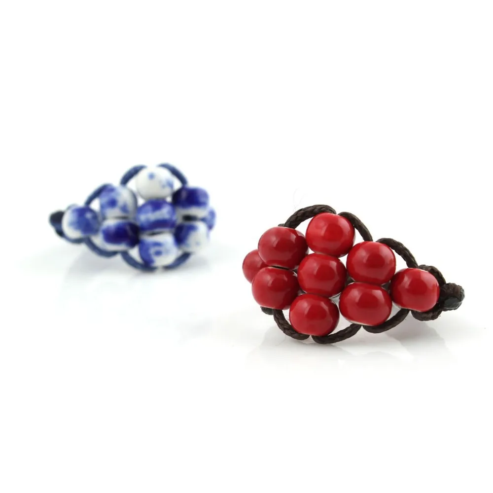 Женское керамическое кольцо с узлом классическое ювелирное изделие в китайском