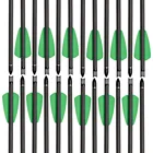 Спорт на открытом воздухе Охота сезон 6-12-24 шт стрельба из лука карбоновая стрела арбалетные болты 7,5 дюйма для охоты