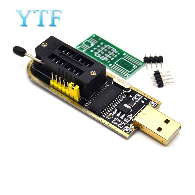 

CH341A programmer routing liquid crystal USB motherboard BIOS/FLASH / 24/25 burn