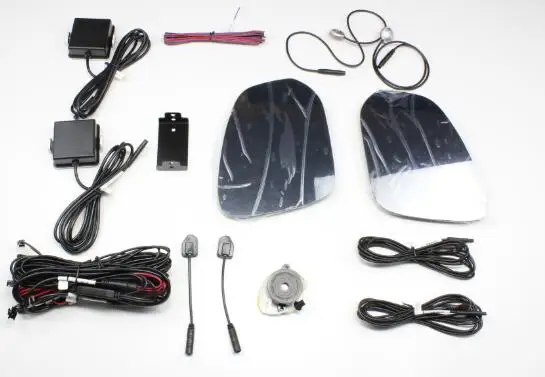 customize mirror BSD Автомобиль BSD BSM микроволновый датчик слепое пятно зеркало w 2 светодиодный индикатор сигнала тревоги зеркало OE для Toyota слепое пятно обнаружения системы безопасности - Название цвета: customize mirror BSD