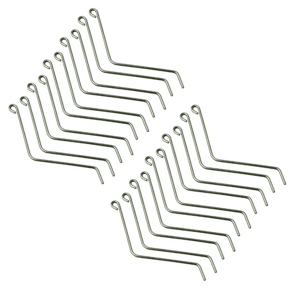 

100 Pcs Beehive Spring Clamp Fastener Stainless Steel Clamp Beekeeping Tool For Wooden Beehive
