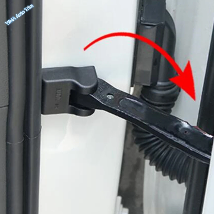 Пластиковый Чехол для автомобильного стайлинга внутренняя дверь защита от