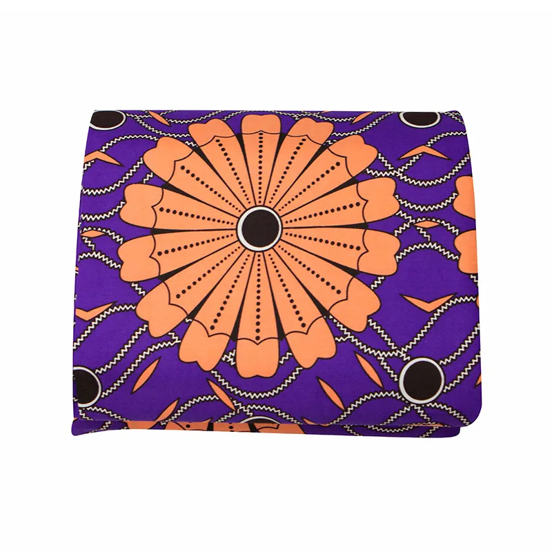 Африканский воск ткань цветочный принт 2020 высокое качество Анкара полиэстер