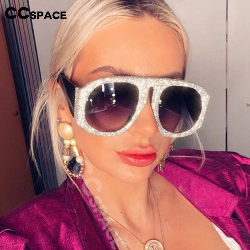 D45509 ручной работы Звездные Солнцезащитные очки женские бриллиантовые Сияющие