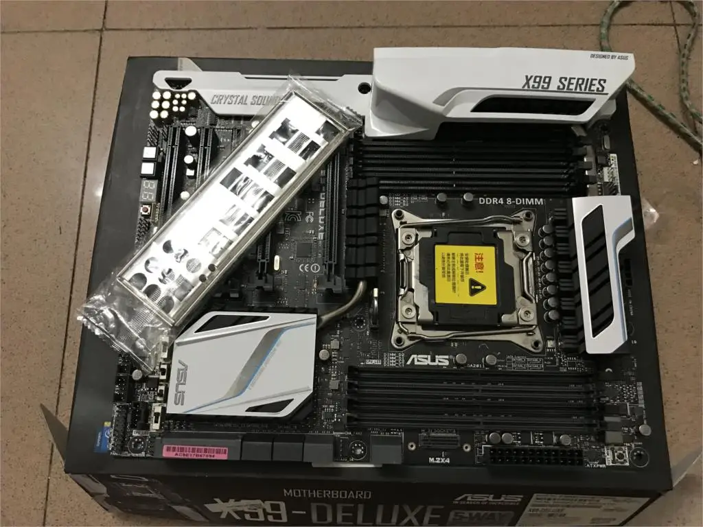 X99-DELUXE DDR4 X99 материнская плата поддержка 5960x5930 k б/у материнская плата