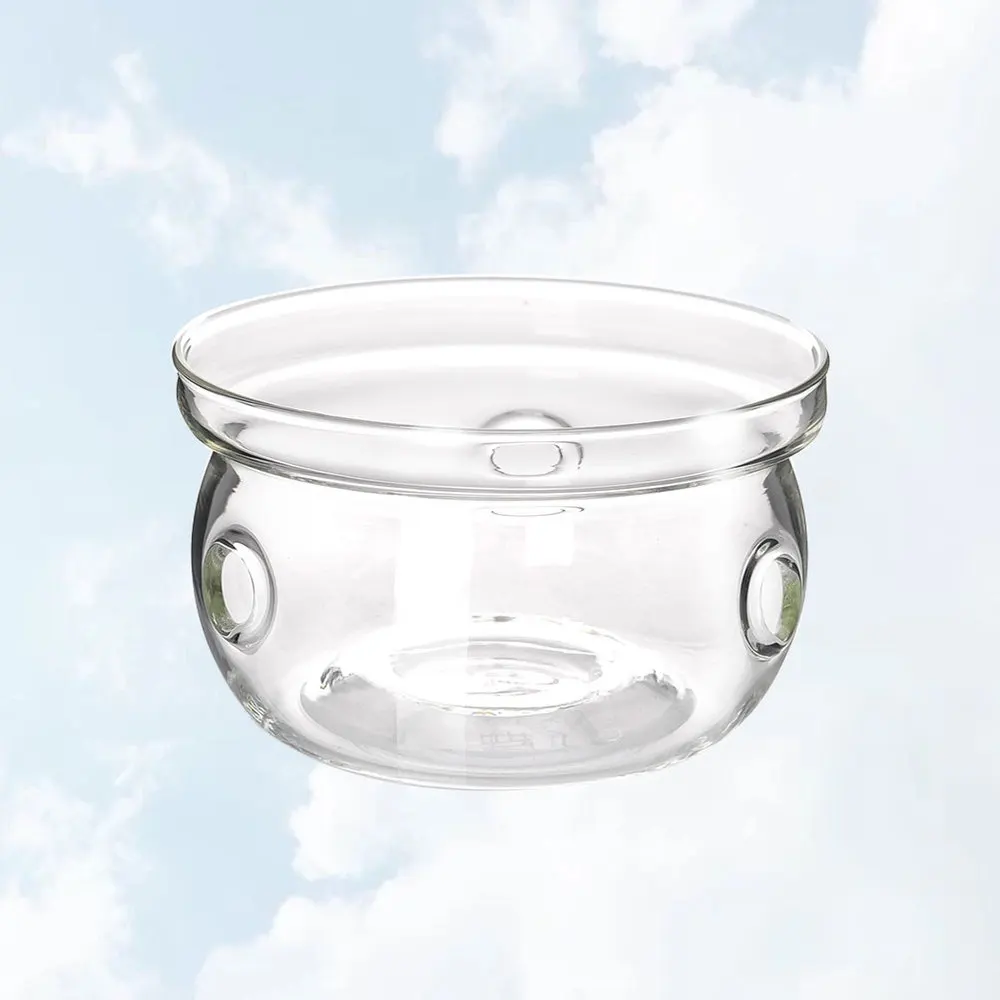 1 шт. чайный горшок стеклянная основа Изолированная печь практическое стекло