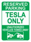 Табличка Tesla Parking ONLY-прекрасный подарок, новинка для офиса, магазина, домашнего декора, настенная табличка, 12 дюймов x 8 дюймов, прочная, из тяжелого металла