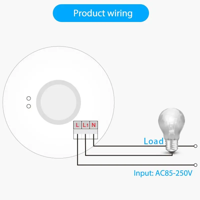Высококачественный Универсальный круглый потолочный микроволновый радар