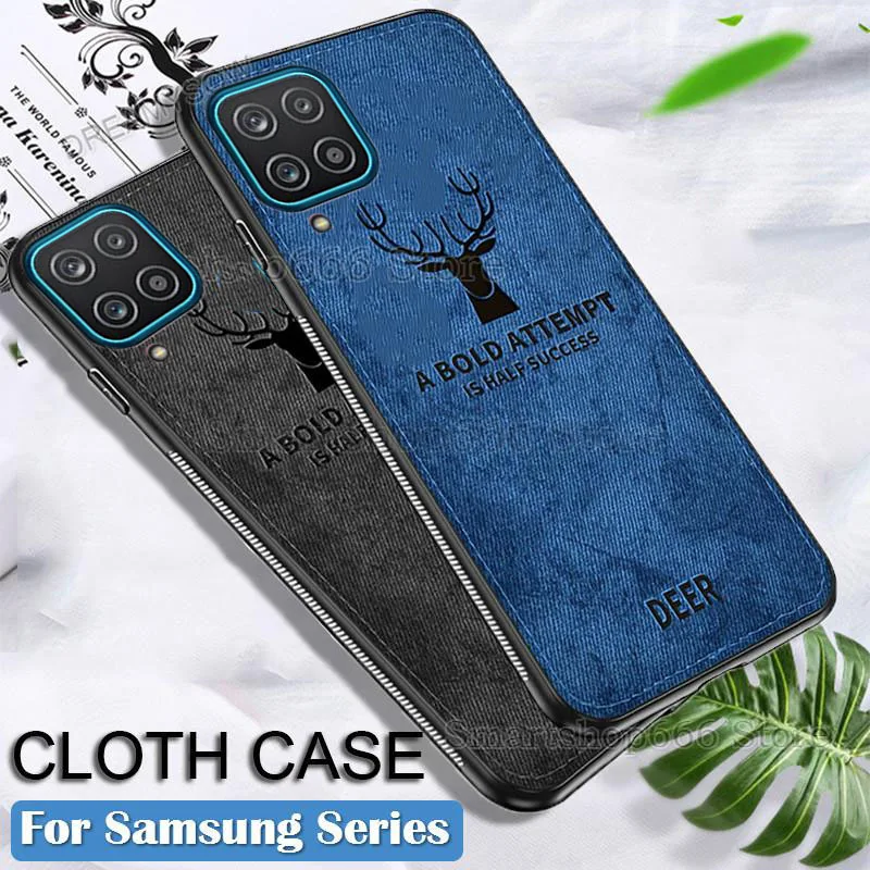 Тканевый чехол для Samsung M31S M51 A21S A31 A41 A51 A71 задние Чехлы A12 A32 A42 A52 A72 5G A70 A50 A30 A20