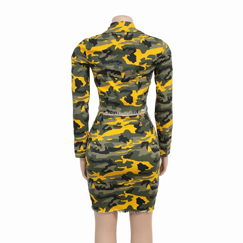 Женский комплект 2 шт. африканская юбка и кардиган летний осенний стиль