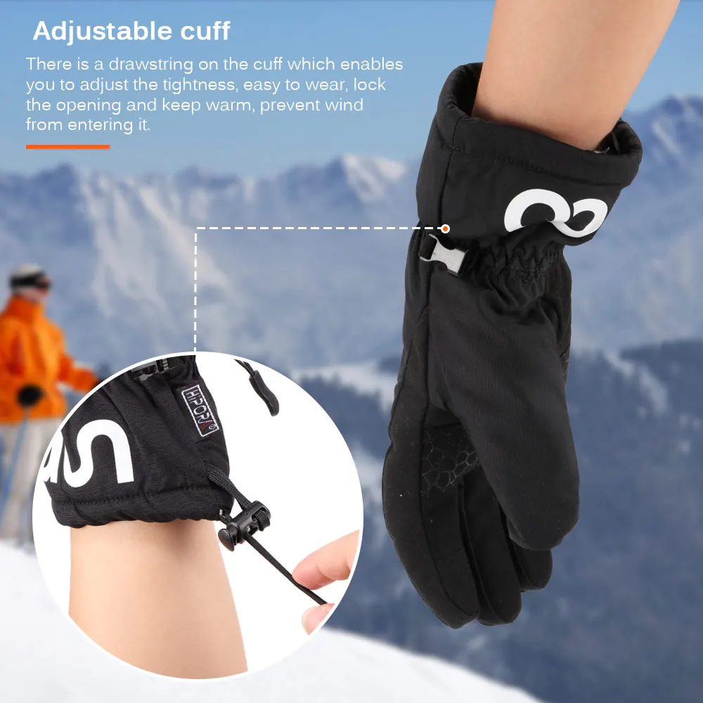 Лыжные перчатки для сноуборда Сверхлегкие Водонепроницаемые зимние теплые