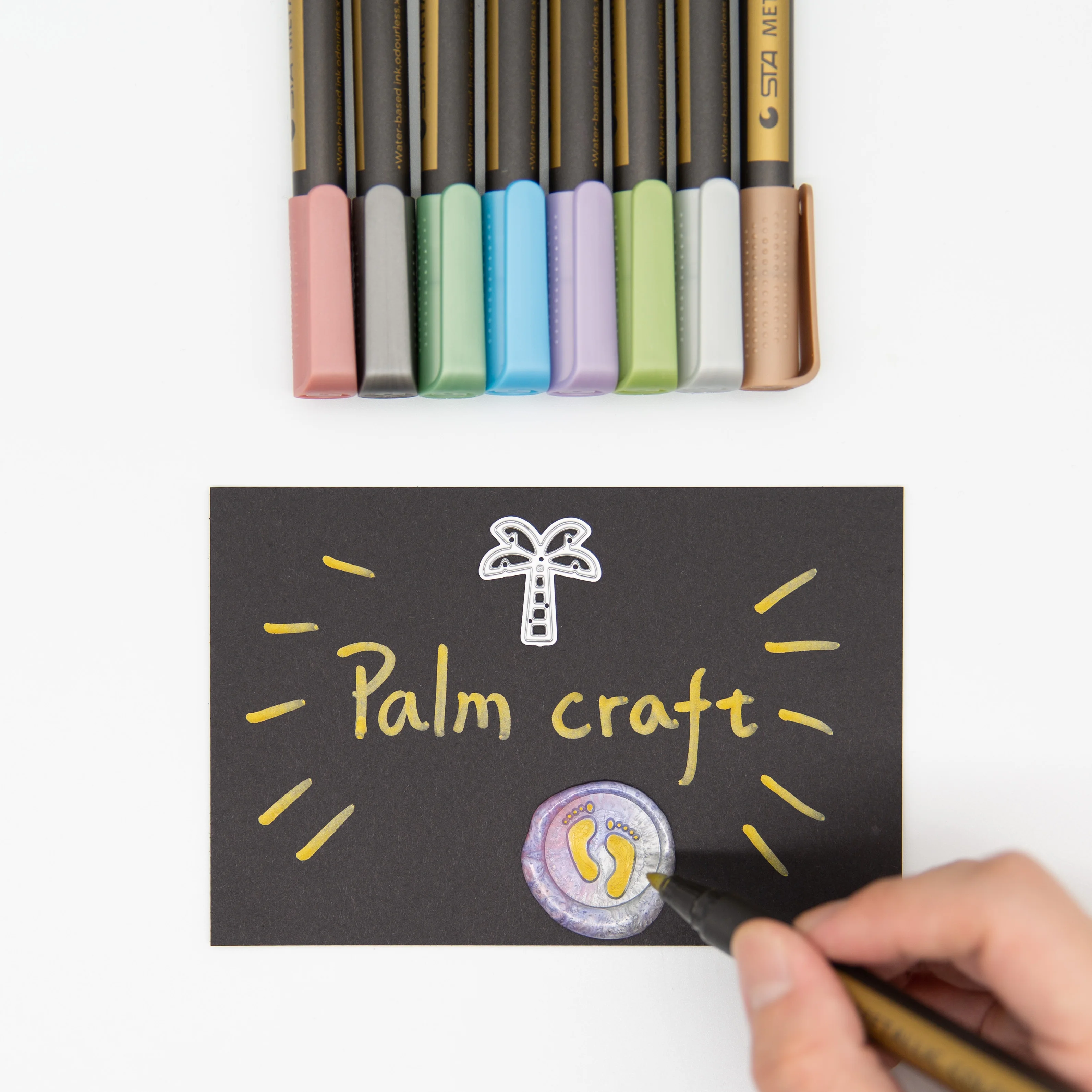 Уплотнительная набор восковых печатей с ручка для рукоделия маркер ремесла перо