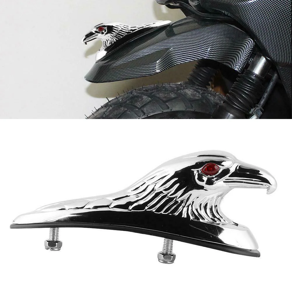 

Motorcycle Anti Drop Gift Universal Front Accessories Statue Durable Metal Mudguard Ornament Frames Waterproof Decoration