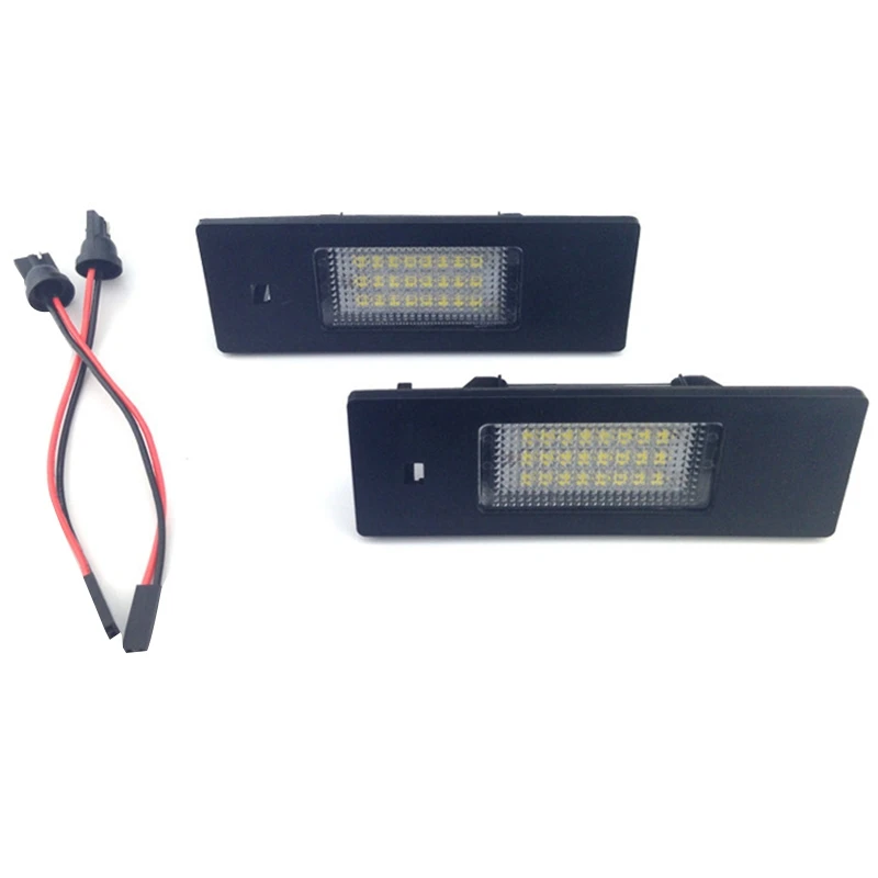 Car LED License Number Plate Light No Error 24 Leds Trunk Lamp for BMW E81 E87 E63 E64 E89 Z4 F20 F21 DXY88 | Автомобили и