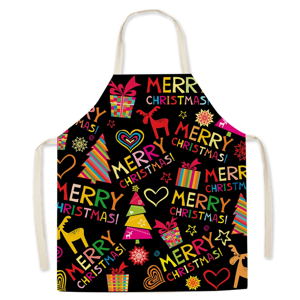 Merry Christmas Decorations For Home Santa Claus Snowman Apron Ornaments Xmas Gifts 2021 Happy New Year 2022 | Дом и сад