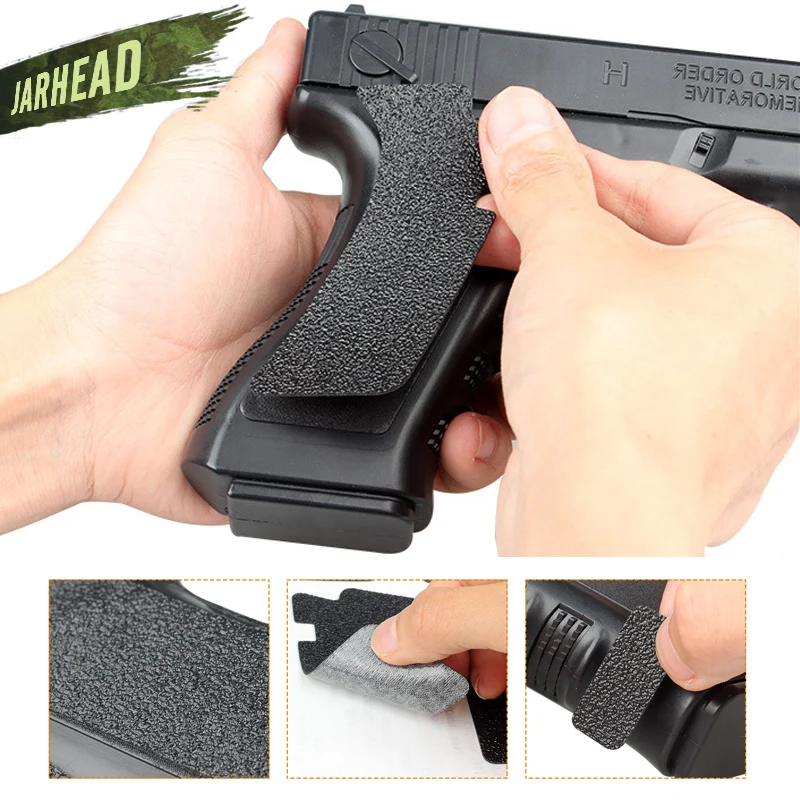 Нескользящая резиновая текстурная перчатка для Glock 17 19 20 21 22 25 26 27 33 43 кобура 9 мм