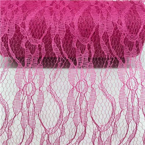 Rose Рулон кружева органза катушка ткань ленты 30*910 см Сетка Ткань DIY свадебное мероприятие лента на стул для вечеринки лук настольная дорожка украшения - Цвет: Rose