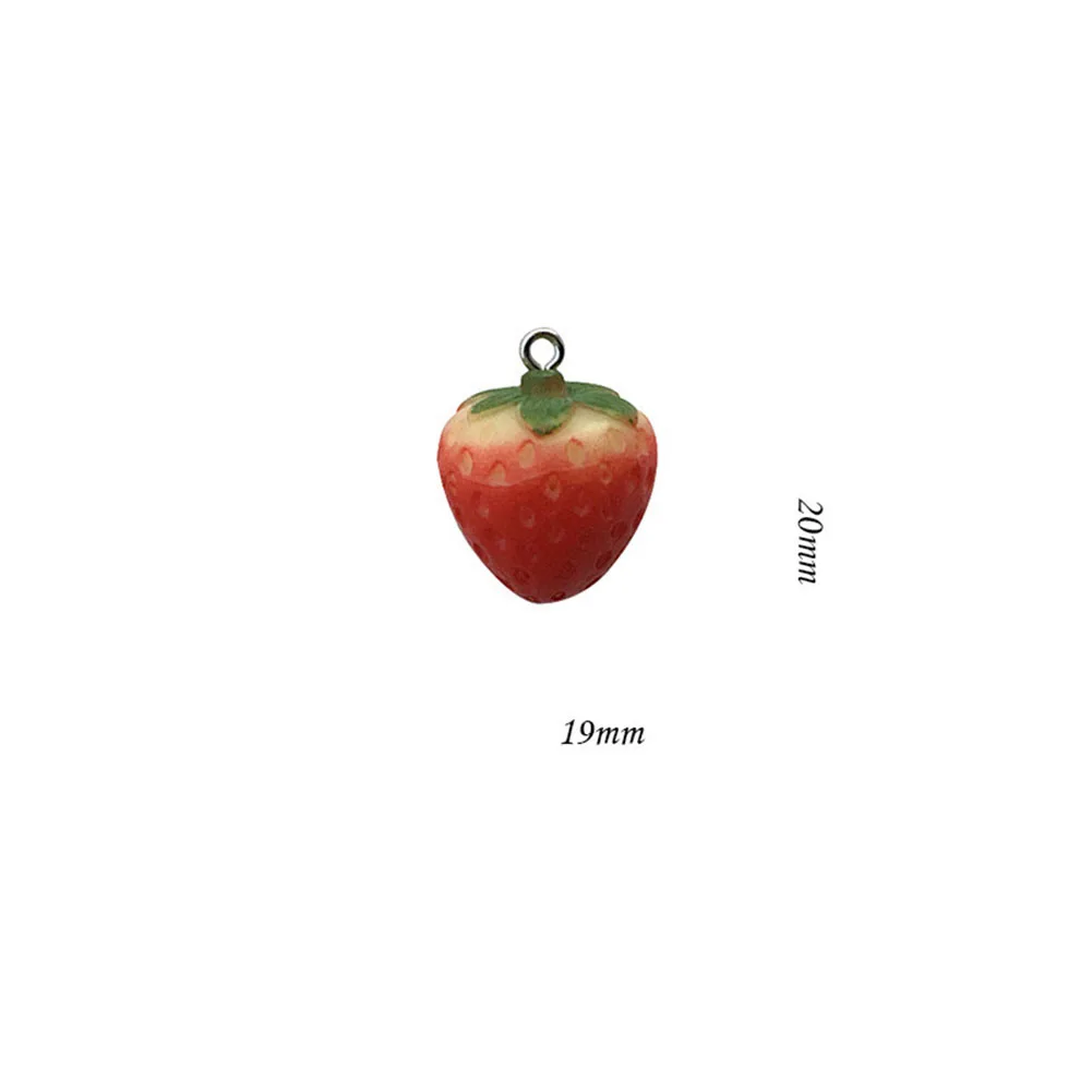 

Korean New Fashion Strawberry Earrings For Women Punk Style Cute Girl Zircon Dangle Earrings Sweet Jewelry 2021 Wholesale Gifts