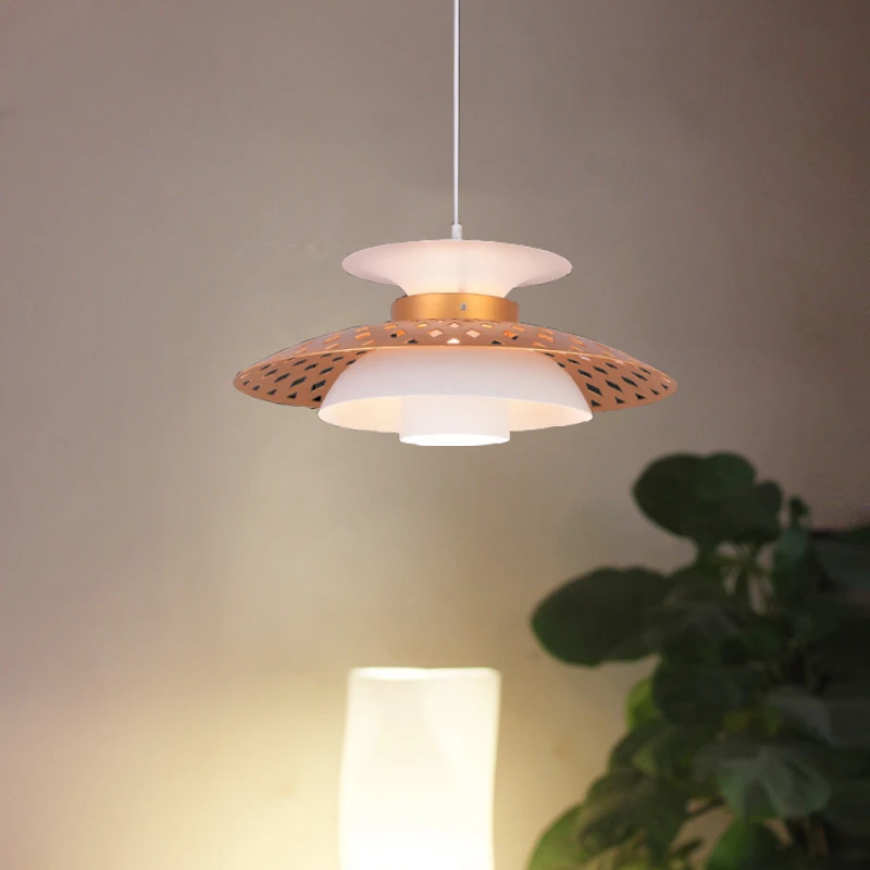 Nordic Bedside Chandelier Danish Designer Personalized Creative Light For Restaurant Dining Table Bar Modern Coffee Pendant Lamp | Лампы и